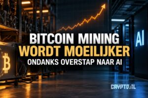 Bitcoin mining wordt moeilijker ondanks overstap naar AI