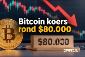 Bitcoin koers rond $80.000: spannende week voor beleggers